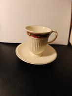 Wedgwood Queensware Kerst Kop en Schotel, Ophalen of Verzenden