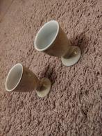 Parelmoer kleurige eierdopjes, Huis en Inrichting, Keuken | Servies, Gebruikt, Overige typen, Ophalen of Verzenden, Overige stijlen