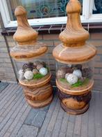Windlicht, Huis en Inrichting, Woonaccessoires | Zuilen en Pilaren, Ophalen, Gebruikt