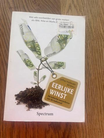 Een z.g.a.n Paperback "Eerlijke Winst"' over Bedrijfsvoering beschikbaar voor biedingen