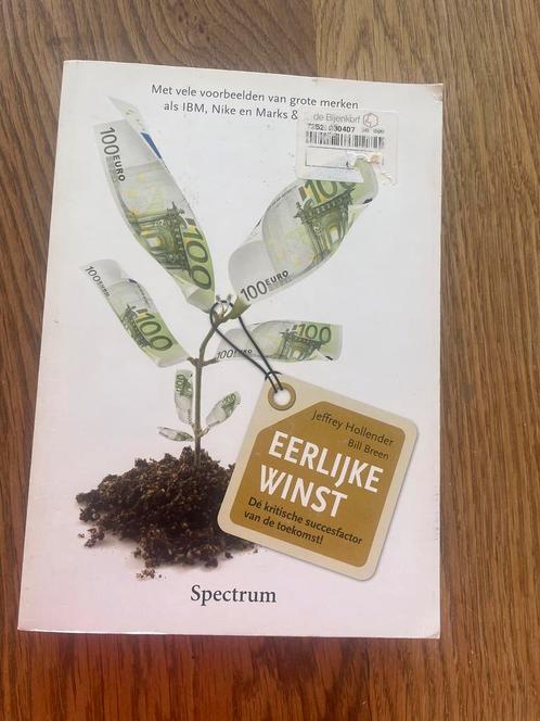 Een z.g.a.n Paperback "Eerlijke Winst"' over Bedrijfsvoering, Boeken, Studieboeken en Cursussen, Zo goed als nieuw, Ophalen
