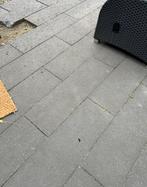 Schellevis tegels antraciet 30x100 - 25m2, Tuin en Terras, Tegels en Klinkers, Ophalen, Gebruikt, 10 m² of meer, Beton