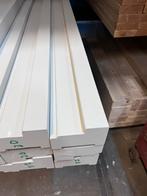 Kozijnhout Mahonie €20,- pm 590 cm, Doe-het-zelf en Verbouw, Ophalen, Zo goed als nieuw