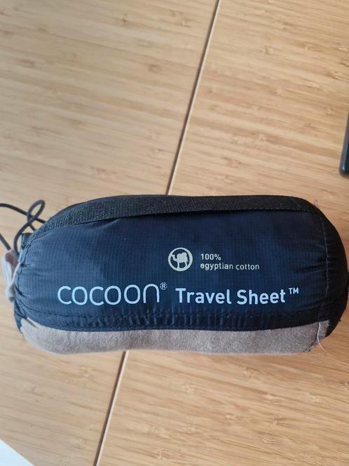 Cocoon Egyptisch katoenen lakenzak 1x gebruikt, Caravans en Kamperen, Slaapzakken, Zo goed als nieuw, Ophalen of Verzenden