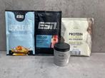Fitness Startpakket – 4x eiwit & energie (ESN / XXL / Bulk), Ophalen of Verzenden, Nieuw, Poeder of Drank