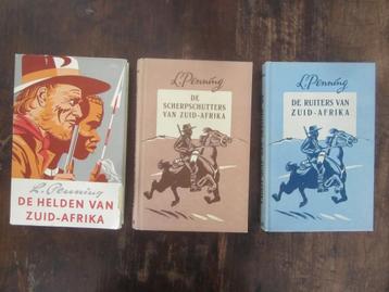L Penning 3 dl Helden/scherpschutters/ruiters Zuid Afrika beschikbaar voor biedingen