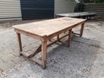 GRATIS eettafel 280 x 105 origineel paktafel werk tafel, Huis en Inrichting, Tafels | Eettafels, Ophalen, Gebruikt, 100 tot 150 cm