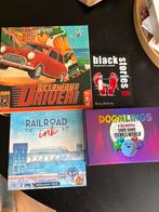 Bordspellen: getaway driver, doomlings, railway ink, Ophalen of Verzenden, Zo goed als nieuw