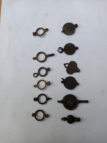 Bodemvondsten Lot: Horloge Sleutels beschikbaar voor biedingen