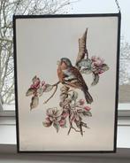 Raamhanger met afbeelding van een Vink, Ophalen of Verzenden, Gebruikt, Overige materialen, Minder dan 50 cm