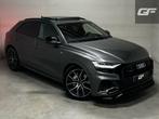 Audi Q8 55 TFSI Quattro S-Line Black Edition RS-Seats Pano, Automaat, Gebruikt, 2995 cc, Met garantie (alle)