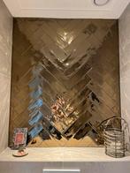 Keramische tegels goud, Doe-het-zelf en Verbouw, Tegels, Ophalen, Nieuw, Minder dan 20 cm, 20 tot 40 cm