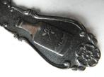 sola opener flesopener verzilverd "90 " 9 cm L brocante, Antiek en Kunst, Antiek | Bestek, Ophalen of Verzenden