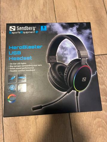 Sandberg HeroBlaster USB Headset beschikbaar voor biedingen