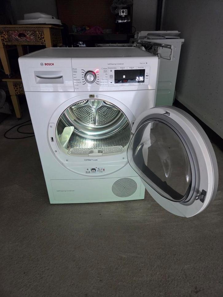 ZGOH Bosch Serie 8 A+++ 9kg warmtepomp inc. garantie&bezorgd, Witgoed en Apparatuur, Wasdrogers, Zo goed als nieuw, Condens, 8 tot 10 kg