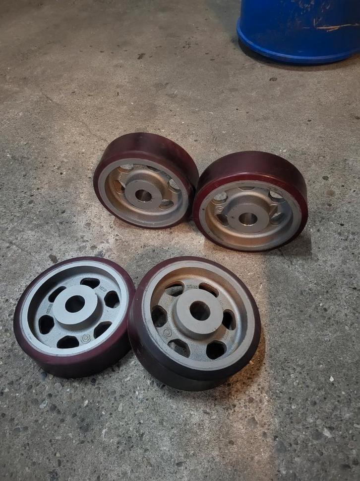 Zwaarlast Wielen Set, Doe-het-zelf en Verbouw, Gereedschap | Machine-onderdelen en Toebehoren, Nieuw, Ophalen