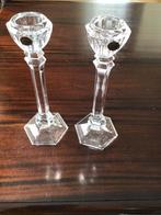 2 kandelaars kristal NIEUW, Ophalen, Nieuw, Kristal
