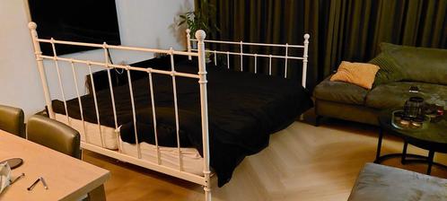 twee persoons bed, 160 breed, Huis en Inrichting, Slaapkamer | Bedden, Gebruikt, 80 cm, Ophalen
