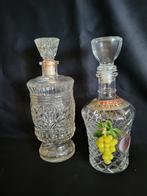 vintage wijn en whisky karaffen, Antiek en Kunst, Ophalen of Verzenden