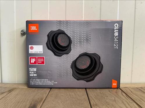 JBL Club 3412T - Tweeterset - 150 Watt - Opbouw & Inbouw, Auto diversen, Autospeakers, Zo goed als nieuw, Ophalen of Verzenden