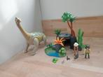 Playmobil brachiosaurus dino dinosaurus met rots, Gebruikt, Ophalen of Verzenden