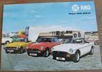 6 Morris Austin MG autofolders + 3 dubbele Te koop als set, Ophalen of Verzenden, Zo goed als nieuw, Overige merken