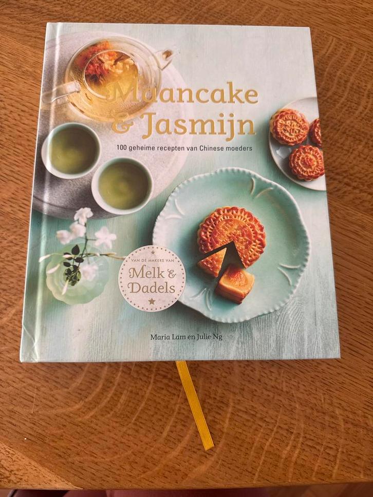 Maancake & Jasmijn - Kookboek Chinese recepten, Boeken, Kookboeken, Zo goed als nieuw, Taart, Gebak en Desserts, Azië en Oosters