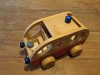 Grote houten ambulance/ziekenwagen, zgan, Kinderen en Baby's, Speelgoed | Houten speelgoed, Ophalen of Verzenden, Zo goed als nieuw