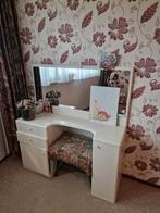 Kaptafel make up tafel met kruk dames meiden, Ophalen, 50 tot 100 cm, Minder dan 100 cm