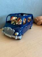 sylvanian familie giraf met auto, Ophalen of Verzenden, Zo goed als nieuw