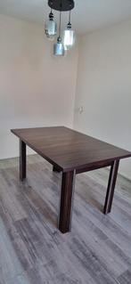 Alfemo Uitschuifbare Eettafel 140/180x90, Huis en Inrichting, Tafels | Eettafels, Ophalen, 50 tot 100 cm, Zo goed als nieuw, Vijf personen of meer