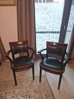 Vintage Hutten Cafestoelen, Ophalen, Gebruikt, Twee, Bruin