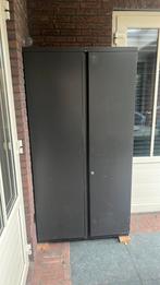 Stalenkast archiefkast retro, Huis en Inrichting, Kasten | Roldeurkasten en Archiefkasten, Gebruikt, 100 tot 150 cm, Meerdere deuren