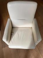 6 Leren Eetkamerstoelen Ecru, Ophalen, Gebruikt, Overige kleuren, Leer