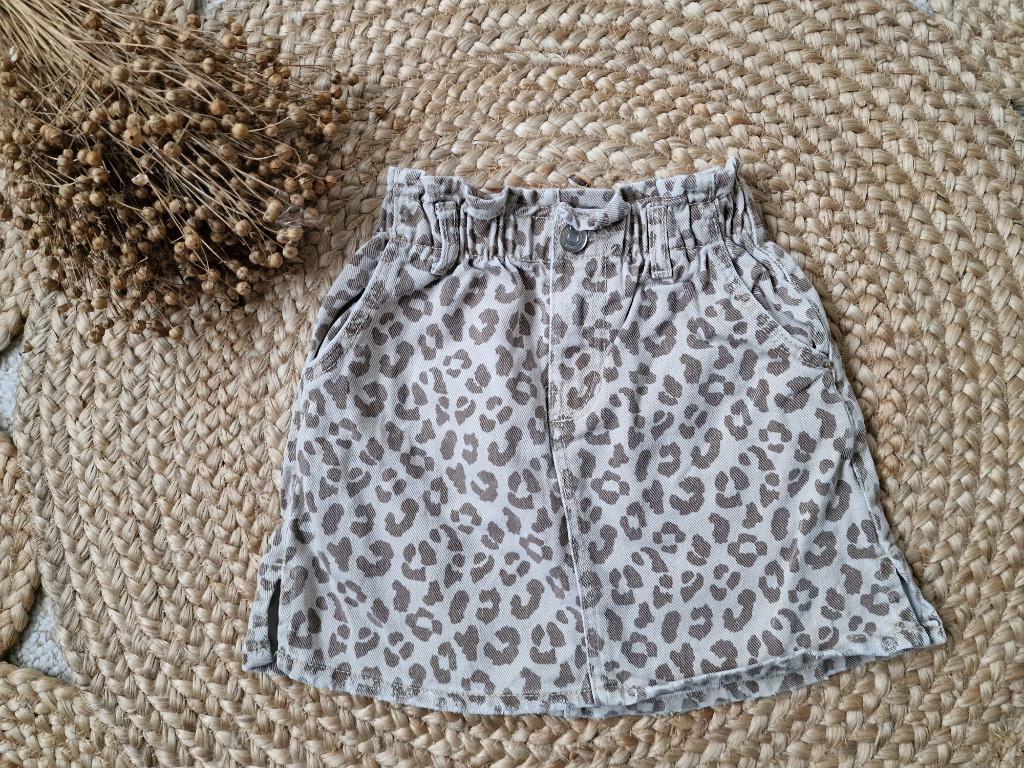 Leuk Zara panterprint rokje maat 116 (echt gedragen), Kinderen en Baby's, Gebruikt, Meisje, Ophalen of Verzenden, Zara