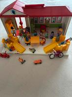 Playmobil school met accesoires, Ophalen, Gebruikt, Complete set