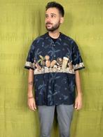 Vintage hawaii overhemd / shirt / print / extra large / XL, Gedragen, Halswijdte 43/44 (XL), Ophalen of Verzenden, Vintage