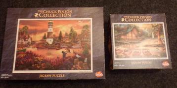 Chuck Pinson collection 2 puzzels 1000 stukken, beschikbaar voor biedingen