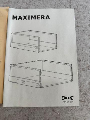2x Ikea Maximera Keukenkastjes 60x60 Wit - Zo Goed Als Nieuw - afbeelding 10