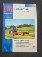 Tractor folder Lely HIBISCUS 735 vario, Boeken, Ophalen of Verzenden, Zo goed als nieuw