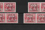 NVPH 356a-d Plakker,- spoor; resten, Postzegels en Munten, Postzegels | Nederland, Ophalen of Verzenden, T/m 1940