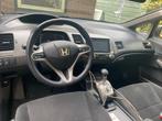 Honda Civic 1.3 Vtec Hybrid 4DR C-tr. 2009 Grijs, Auto's, Honda, 65 €/maand, Origineel Nederlands, 22 km/l, Sedan