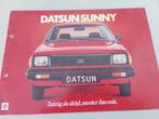 Datsun sunny autofolder, Gelezen, Overige merken, Verzenden