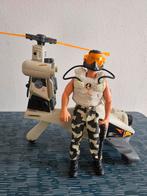 Action Man - Gyro Copter + Gyro Pilot - Hasbro, Kinderen en Baby's, Ophalen of Verzenden, Zo goed als nieuw