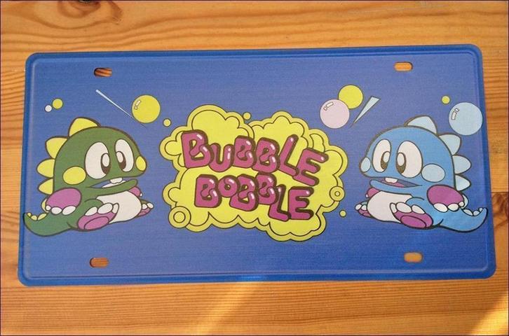 BUBBLE BOBBLE Retro Arcade Metalen Marquee Wandbord Poster, Spelcomputers en Games, Games | Overige, Nieuw, 1 speler, Vanaf 3 jaar