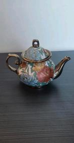 Antieke Theepot met Bloemmotief, Ophalen of Verzenden