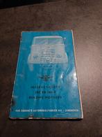 Instructieboek DAF JXC en JXE-3 benzinemotoren, Ophalen of Verzenden, Overige merken