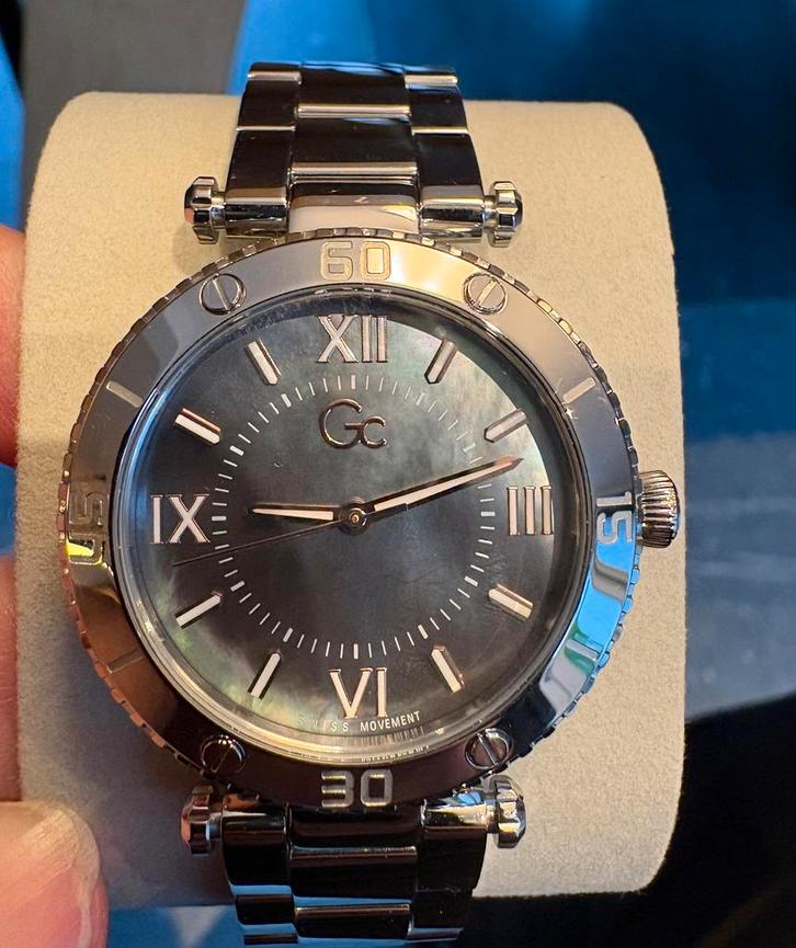Nieuw GC dameshorloge staal, Sieraden, Tassen en Uiterlijk, Horloges | Dames, Nieuw, Polshorloge, Overige merken, Staal, Staal