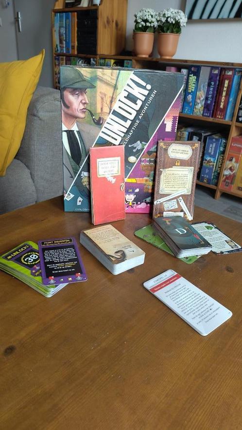 Unlock! 5: Heldhaftige avonturen, Hobby en Vrije tijd, Gezelschapsspellen | Bordspellen, Zo goed als nieuw, Een of twee spelers