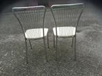 Retro eetkamer stoelen, Huis en Inrichting, Stoelen, Ophalen, Gebruikt, Twee
